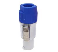 Conector PowerCon for luz de Escenario LED, 20 A, Cable Speak-ON, 250 V, 3 Pines, 1 Unidad(Blue-Gray Body)