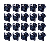 Conector profesional XLR3MP 3 polos hembra