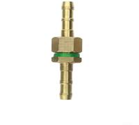 Conector pulverizador de cobre de alta presión con diseño hexagonal, adaptador de rosca interna y externa M14x1.5 para boquilla de manguera de riego agrícola y jardín (7.2 mm)