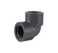Conector PVC 90° Hembra 1/2"-3/4" Para Suministro Agua & Acuario