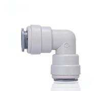 Conector rápido de Agua RO de Tubo OD de 1/2 Pulgadas, Codo Reductor, unión Apretada, Doble Sellado, Sistema de Filtro de instalación de tuberías PE