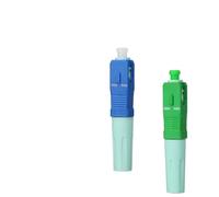 Conector rápido de fibra óptica FTTH SC UPC, herramienta de conector en frío monomodo SM, 10 Uds./100 Uds.(100pcs-upc)