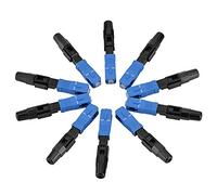 Conector rápido de Fibra óptica SC, 10 unids/Lote SC/UPC Conector rápido de Fibra óptica Adaptador rápido Modo único para FTTH/CATV, ampliamente para distribución óptica