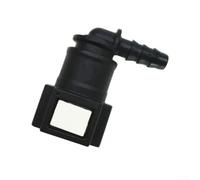 Conector rápido de línea de combustible ID5 de 7,89 mm, acoplamiento de plástico hembra con mecanismo de bloqueo doble para un ajuste seguro y sin fugas en sistemas de tuberías automotrices, para
