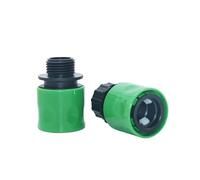 Conector rápido de manguera con rosca macho y hembra de 1/2'', boquilla de 16 mm, accesorios de agua for manguera de jardín, reparación de tuberías, adaptador for pistola de riego(Male G1I2)