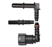 Conector Rápido De Manguera De Aceite Automotriz - Conector De Manguera De Aceite De Coche - Adaptador De Manguera De Reemplazo, Conector Rápido De 3 Piezas - Manguera De Acoplador De Conducta De