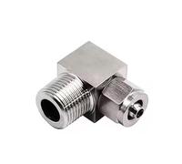 Conector rápido de tubo de aire en ángulo recto, codo de rápido de níquel chapado en cobre, 4, 6, 8, 10, 12mm(G3I8-8mm)