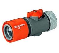 Conector rápido Gardena 02942-20 gris y naranja 1 pieza funcionalidad optimizada