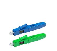 Conector rápido LC UPC, conector rápido de fibra óptica de modo único, especial for Cable de caída óptica de 2,0x3,0mm, 10-100 Uds.(UPC 20pcs)