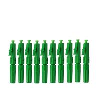 Conector rápido LC UPC, conector rápido de fibra óptica de modo único, especial for Cable de caída óptico de 2,0x3,0mm, 10 Uds.(APC 10pcs)