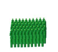 Conector rápido LC UPC, conector rápido de fibra óptica de modo único, especial for Cable de caída óptico de 2,0x3,0mm, 10 Uds.(APC 50pcs)