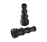 Conector rápido multifuncional con rosca externa de 3/4 de pulgada, conector de manguera for pistola rociadora, conector rápido, accesorios de reparación de mangueras, 5 piezas