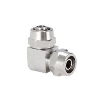 Conector rápido neumático de aire niquelado con revestimiento de cobre for tubo de manguera de 4 mm, 6, 8, 10, 12, 14 y 16 mm, conexión rápida KPV, KPE, PM y PZA(KPV,16MM)