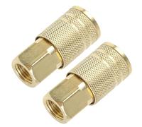 Conector Rápido Rosca Macho Neumática Acoplamiento De Cobre Estándar 1/4 Acoplador Accesorios Para Compresores Aire Acoplamiento Aire Industrial