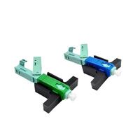 Conector rápido SC UPC, conjunto de campo de fibra FTTH, herramienta de conector en frío, conector rápido de fibra óptica de modo único(APC 50pcs)