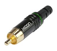 Conector RCA Hicon hi-cm06 (la unidad), verde