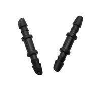 Conector recto de manguera de agua con púas de 4/7 mm for riego de jardines e invernaderos (20 unidades)