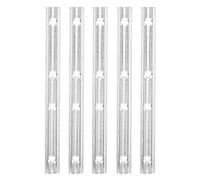 Conector recto de perfil de aluminio serie 20, kit de unión interna de alta resistencia para máquinas herramienta CNC, impresoras 3D y proyectos de bricolaje, 5 piezas de 100 mm.