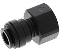 Conector recto John Guest PM450813E, 3/8 pulgadas