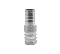 Conector recto reductor de púas for manguera de 6, 8, 10, 12, 13, 14, 15, 16, 18, 19, 20-60 mm, acero inoxidable 304, for agua, aire y combustible.(50mm-32mm)