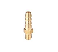 Conector reductor de espiga for manguera de latón, M4, M5, M6, accesorios de rosca macho métrica, varios tamaños, 5 uds.(M5x4.8mm)