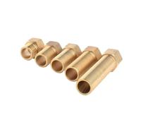 Conector Reductor de latón for tubería con buje Hexagonal de 1/2" a 3/4'' BSP, Rosca Macho a Hembra, for riego de Jardines, acuarios y riego por Goteo.(G3l4)
