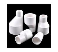 Conector reductor excéntrico de PVC for tuberías de riego de jardines y acuarios - 1 unidad(I.D 25-20mm)