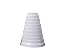 Conector reductor universal para sistemas de ventilación, PVC, 80 mm a 200 mm, adaptador de ventilación, conector reductor de tubo para conducto de ventilación