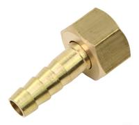 Conector regulador de acetileno de oxígeno, adaptador de manguera de gas de latón para linterna de 6 mm y 8 mm con rosca M16 x 1.5 equipo de soldadura industrial seguro sin fugas (C)