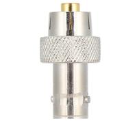 Conector RF BNC hembra crimpable para radio ICOM, conector de cable coaxial de impedancia de 50 ohmios con contacto central chapado en oro,