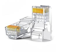 Conector RJ45 (8P8C) Para Cable UTP CAT6 Multicore Y Monolítico (100 Pzs.)