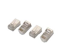 Conector RJ45 AISENS A138-0293 Cat5e FTP Acero inoxidable Pack 10 unidades