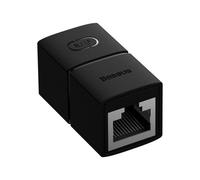 Conector RJ45 Baseus AirJoy Black Pareja Gigabit hasta 100m Resistente PVC