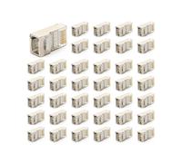 Conector RJ45 Blindado CAT5E CAT6 Conector Ethernet de Crimpado STP 8P8C Enchufes de Cabeza de Cristal Modular 200 Piezas