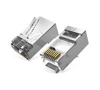 Conector RJ45 IDFR0-10/ Cat.6A FTP/ 10 uds