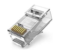 Conector RJ45 Vention IDGR0-50 Cat.6A UTP Terminales Chapados en Oro 50 Unidades