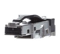 Conector RJ45 sin herramientas - RJ45 8 (8) enchufe IE-PS-RJ45-FH-BK | Weidmüller | IE-PS-RJ45-FH-BK | 1963600000 | Conectores modulares
