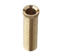 Conector roscado para fregadero con rosca para cesta de drenaje de lavabo, uso de repuesto con construcción de aleación de cobre (latón, 4 cm)
