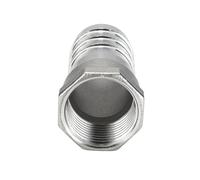 Conector roscado para manguera, Adaptador de manguera aire recto con rosca hembra Pagoda, acoplador conector BSP SS304, 1 ud(19MM*1/2INCH)