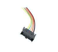 conector sensor Compatible con Fiat Para Punto 2005 13248240 6450XR Cable conector del arnés de cableado Resistencia del calentador del ventilador del motor del soplador