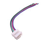 conector sensor Compatible Con Fiat Para Punto Para Evo 199 2009-2018 51277254 4P Conector Lámpara De Luz Trasera Cableado Precableado