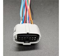 Conector Sensor Compatible con Toyota 13 Pines Conector Automático para Caja De Cambios Parachoques Delantero Arnés De Radar 90980-12716 90980-12326 6188-4914 6189-1092(Female)