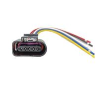 conector sensor Compatible Con VW Para Eos Para Passat Para Scirocco 1J0973705 8K0973705 5P MAF Medidor Flujo Aire Masivo Sensor Conector Arnés Precableado