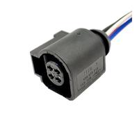 conector sensor Compatible con VW para J&etta para Passat para Golf 4B0973712 0090-514 Sensor de temperatura del agua refrigerante Cableado del conector flexible