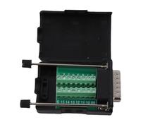 Conector sin Soldadura VGA DB15, Tablero de ruptura de 15 Pines D -Suff Módulo de Adaptador de Terminal Masculino con Estuche Tablero de ruptura del Adaptador Masculino
