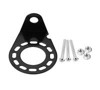 Conector Socket de montaje del zócalo, ángulo recto Socket Socket para 7 pines de 13 pines Caravan Remolque Remolque del conector con Tornillos y tuercas completos Negro