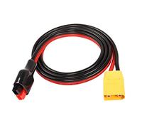 Conector solar a XT90 Cable YACSEJAO 12AWG 1M XT90 macho a 45A Cable de extensión para RC LiPo Batería FPV Outdoor Power Bank