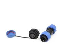 Conector SP17 IP68 a prueba de agua, enchufe de cable, macho y hembra, tuerca trasera tipo 2, 3, 4, 5, 7, 9 pines, montaje en panel, enchufe de aviación(Nut TYPE,KL4-5b)