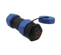 Conector SP21 IP68 resistente al agua, 2 - 12 pines, 500 V 30 A para prensaestopas de cable robustas de plástico y latón para robótica, nuevo para vehículos de energía y marina