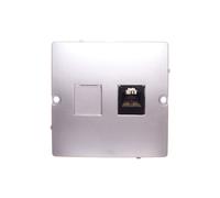 Conector telefónico Simon Basic RJ11 plata mate BMTF1.02/43